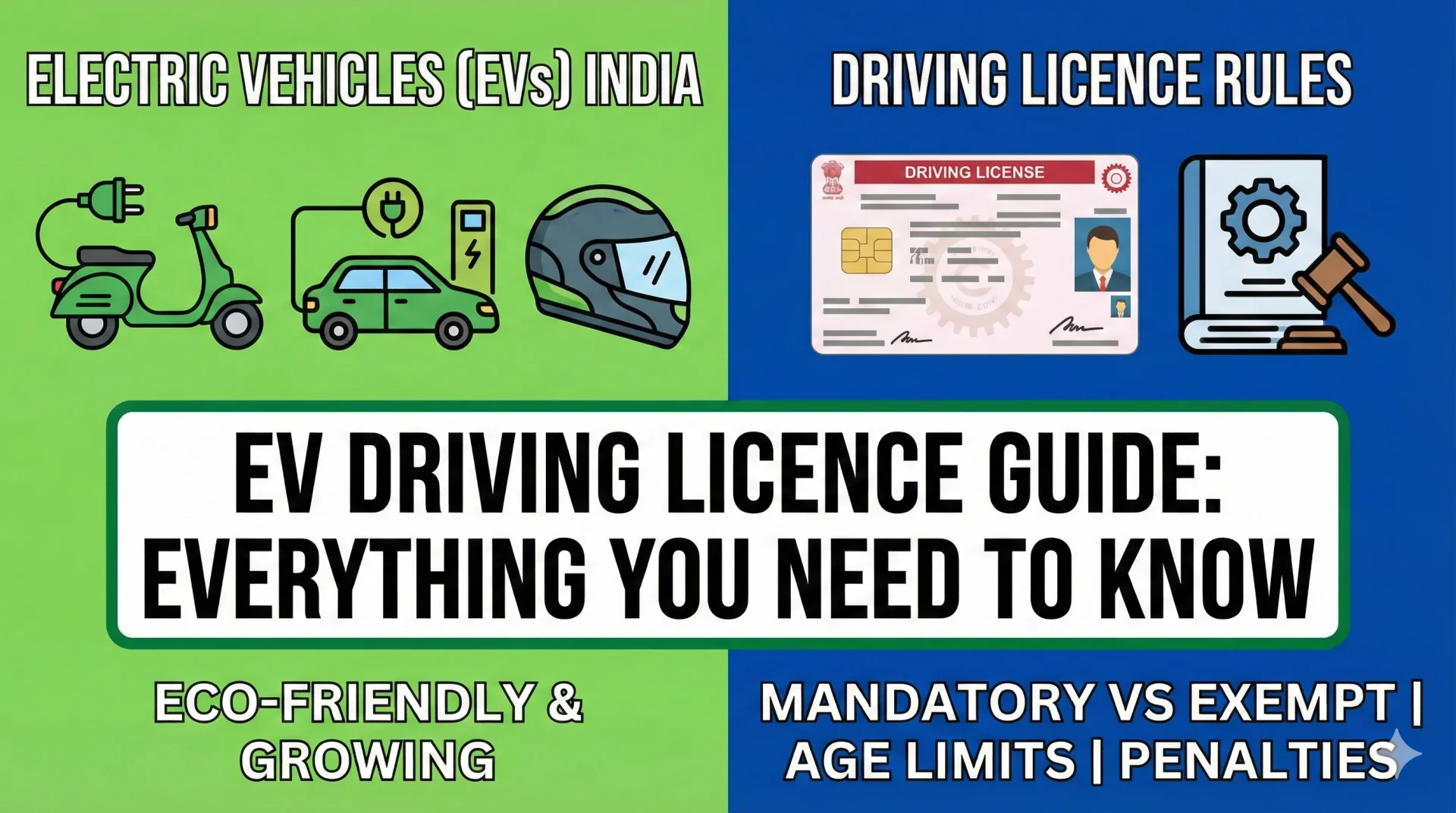Electric Vehicle Driving Licence Rules in India